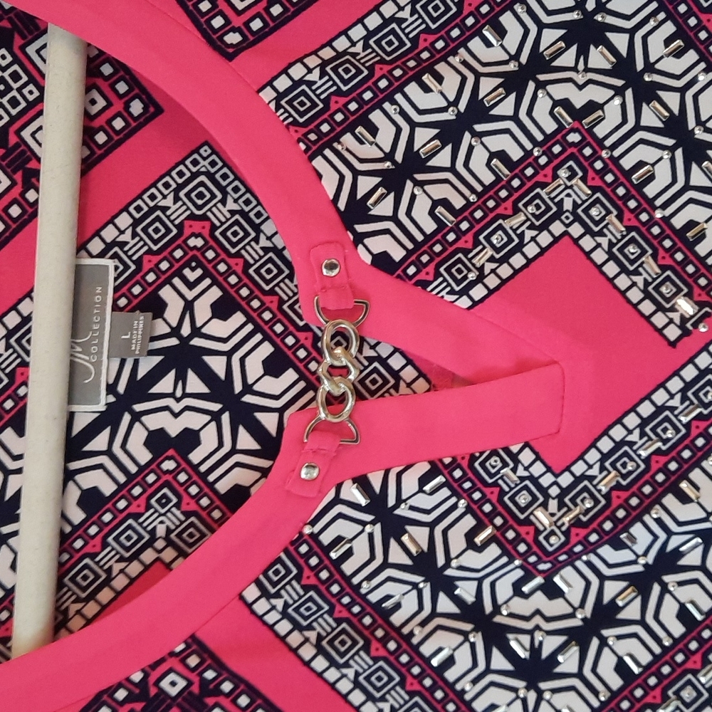 JM Collection Top Tunic Style - Picture 2 of 6